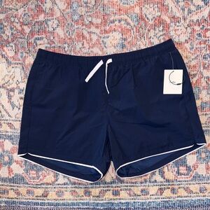 Cadets Men’s Cabana Swim Shorts in Navy SZ XL NWT